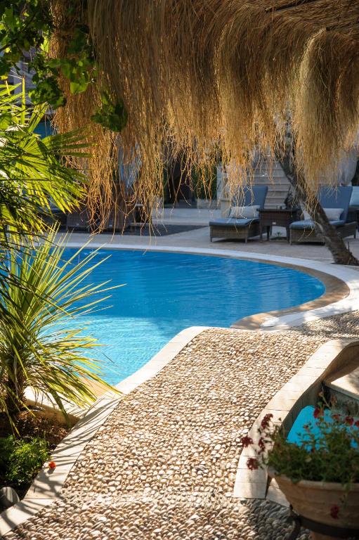 Achtis Hotel — Swimming pool in Afytos, Central Macedonia