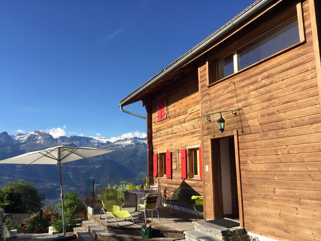 Appartement sous les combles - Chalet La Biolle - Vercorin - 4
