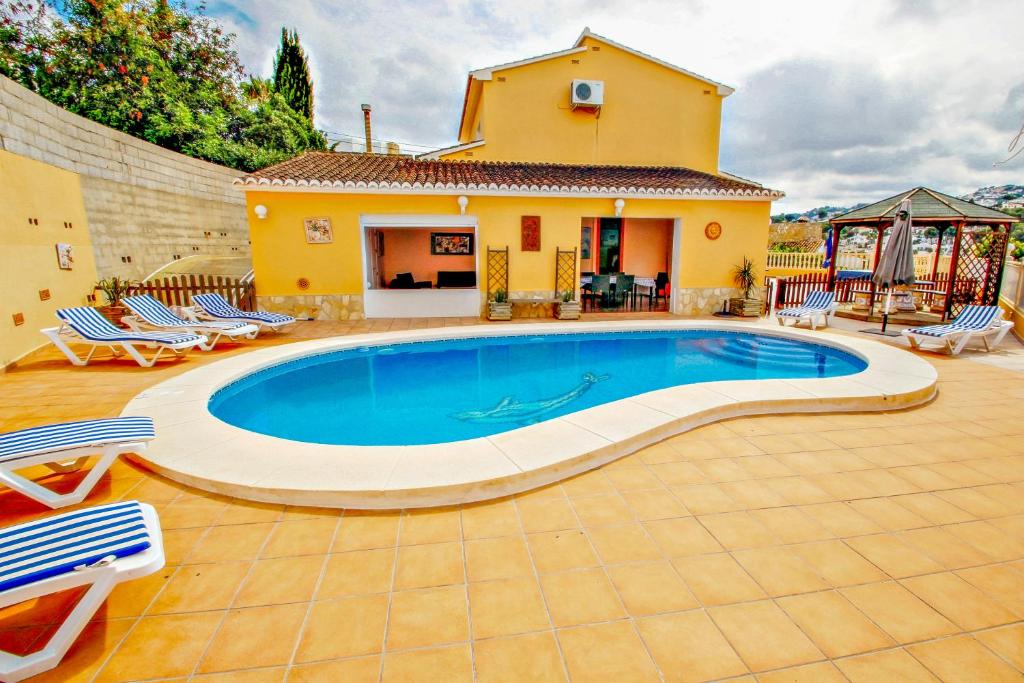 Angevic - a delightful villa located in the town of Moraira, Moraira