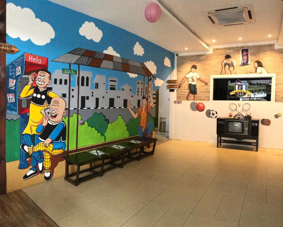 Lobby, WINGGARDEN MURALS HOUSE in Ipoh
