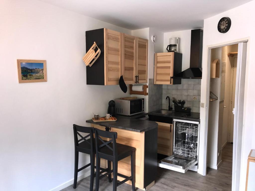 Studio chaleureux à la Foux D’Allos - 4