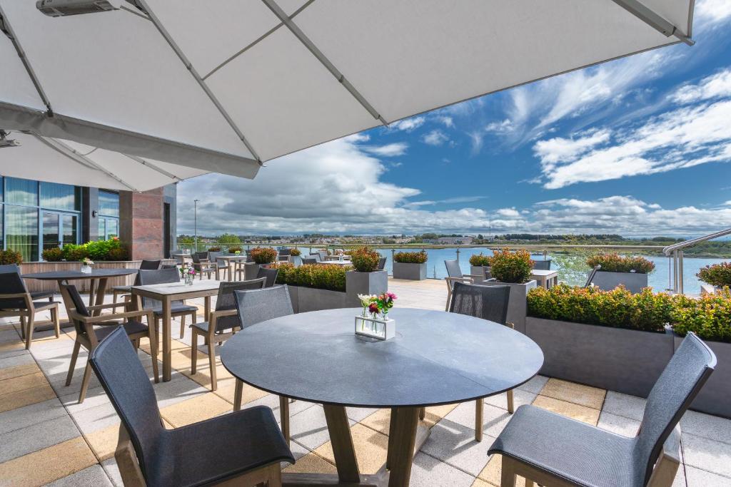 The Galmont hotel and spa hotel terrace