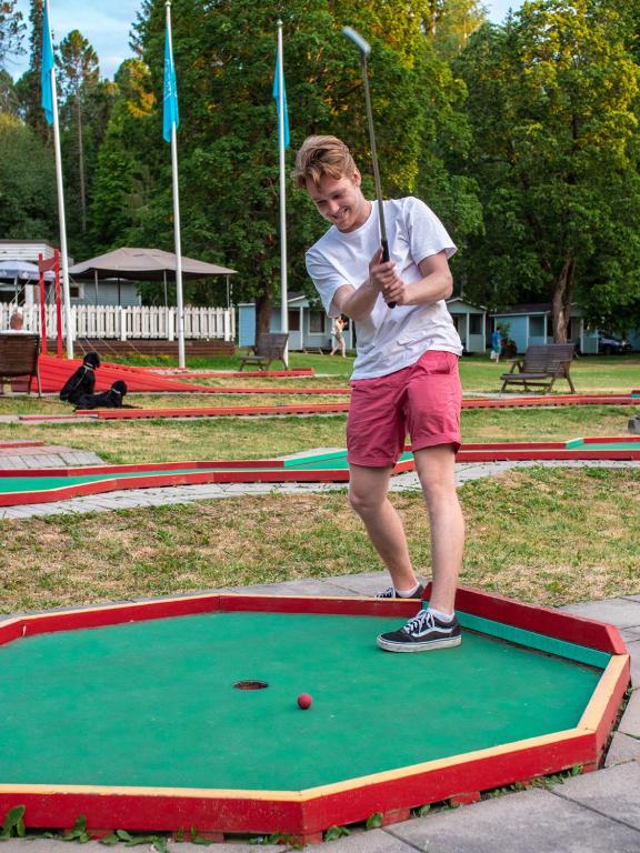 Mini golf course