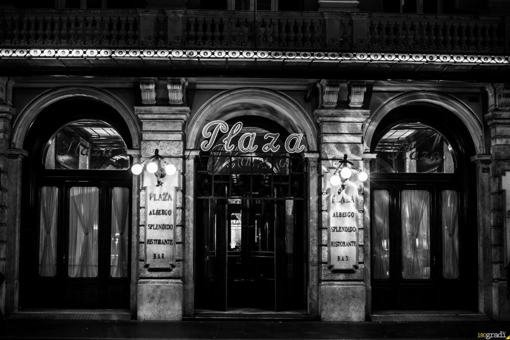 Exterior view, Grand Hotel Plaza in Rome