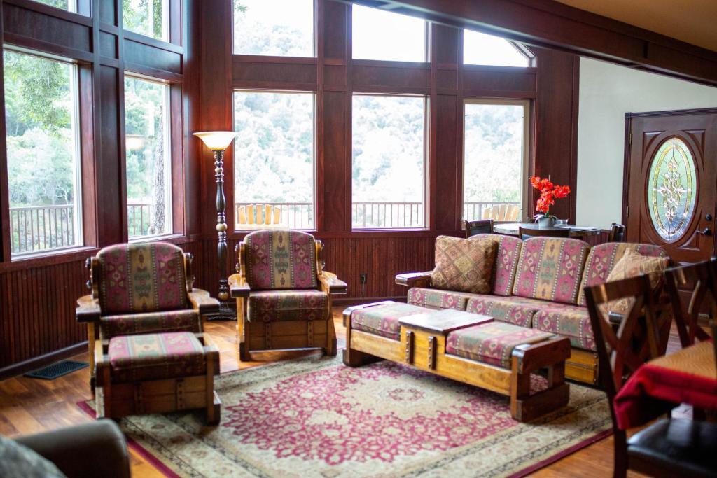 Riverfront Property with Waterfalls near Yosemite and Bass Lake photo