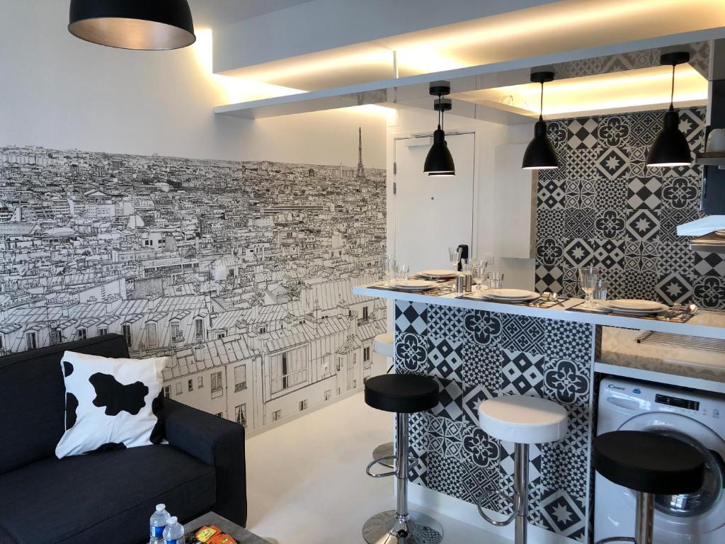 Appartement Hainaut Paris XIXème- Tout Equipé! - 4