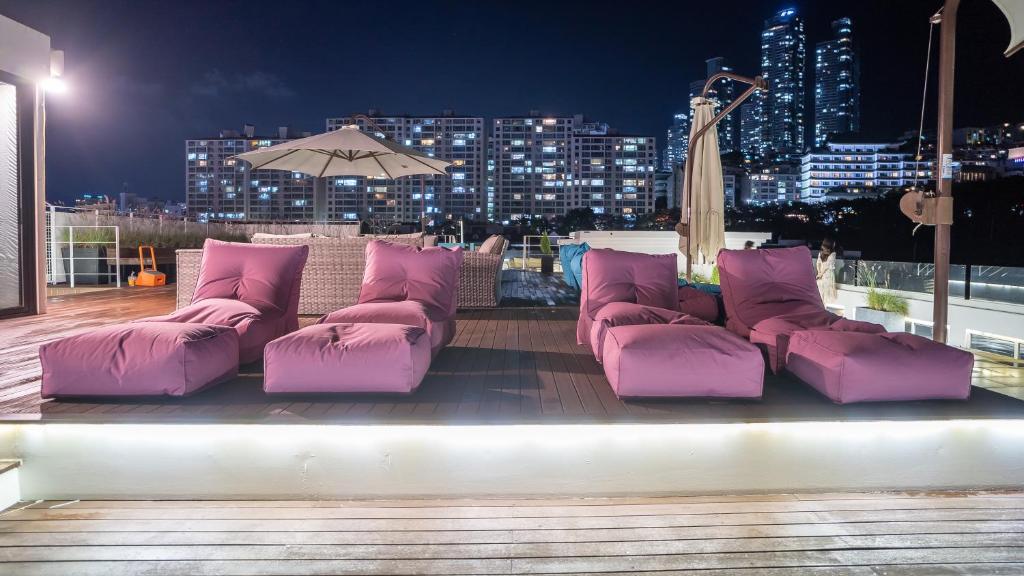 Exterior view, Hotel Hyggelig in Busan