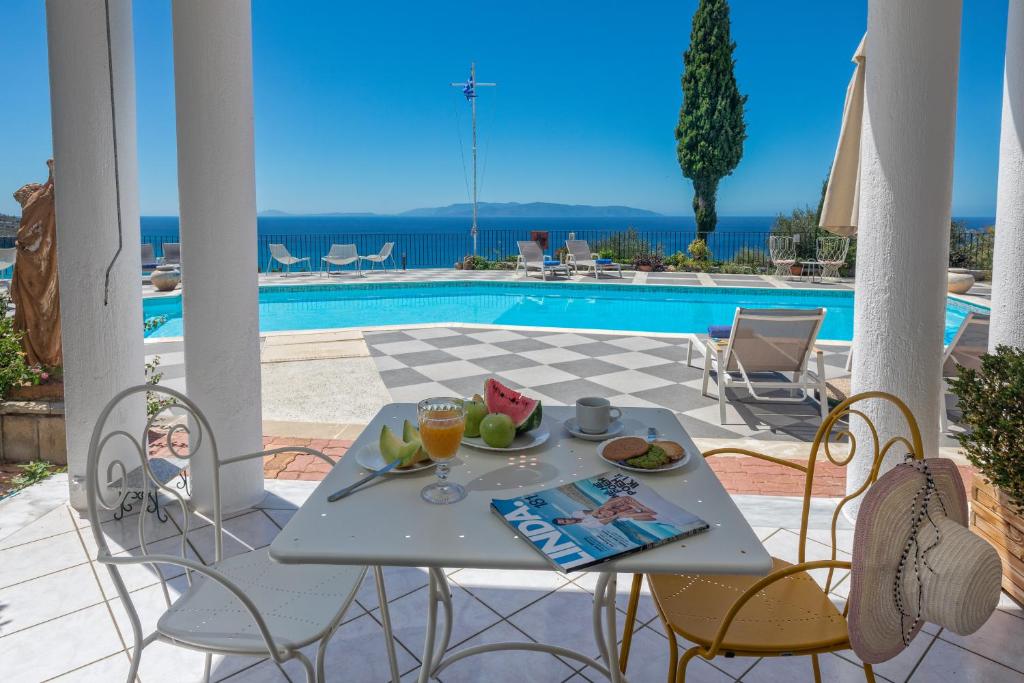 Balcony/terrace, Garbis Villas & Apartments in Kefalonia