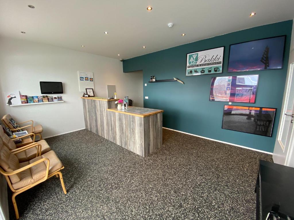 Lobby, Bakki Apartments & Hostel in Eyrarbakki