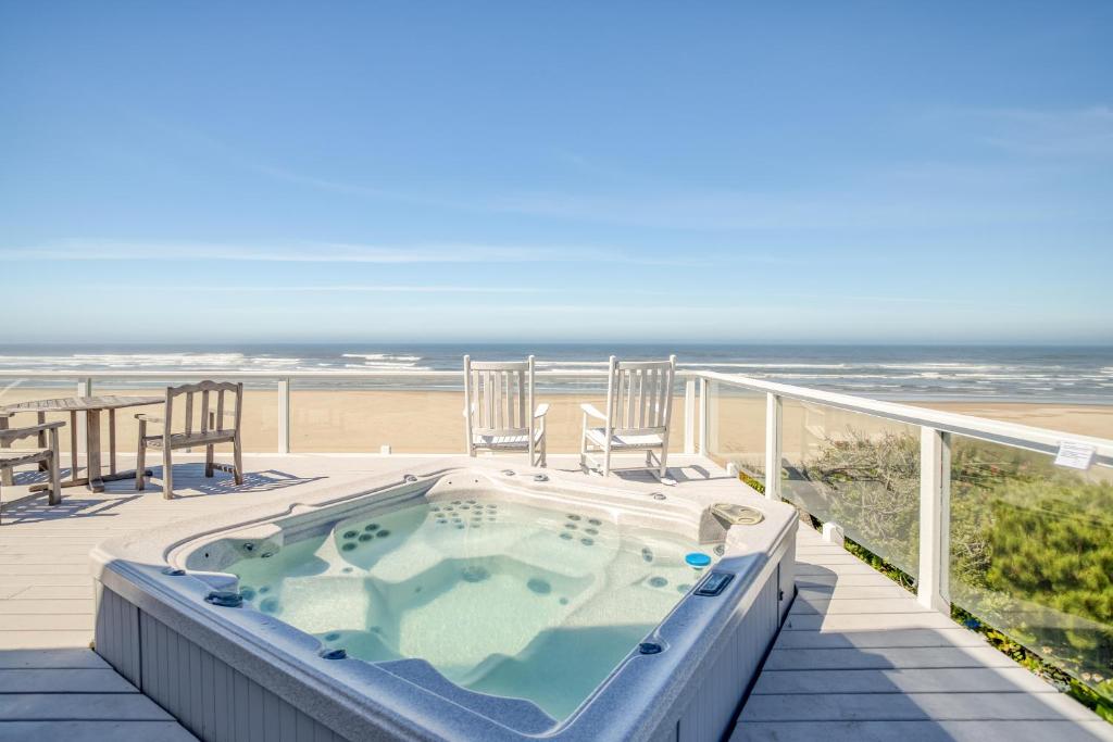 Sunset Edge Of The Continent, Waldport