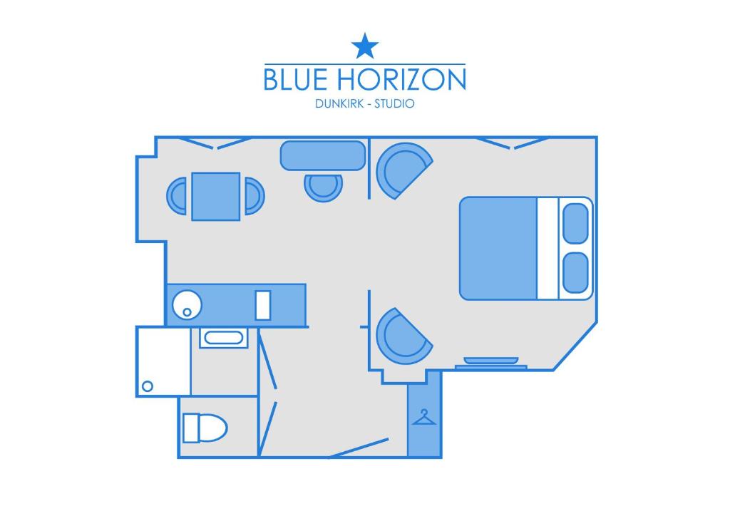 Sea view & Beach Studio Apartment - Blue Horizon - 3