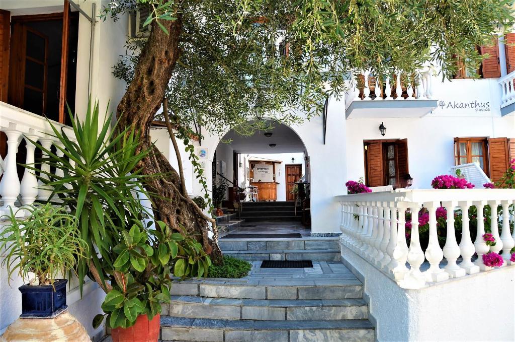 Entrance, AKANTHUS STUDIOS - Ex Vergos Pavlos in Parga