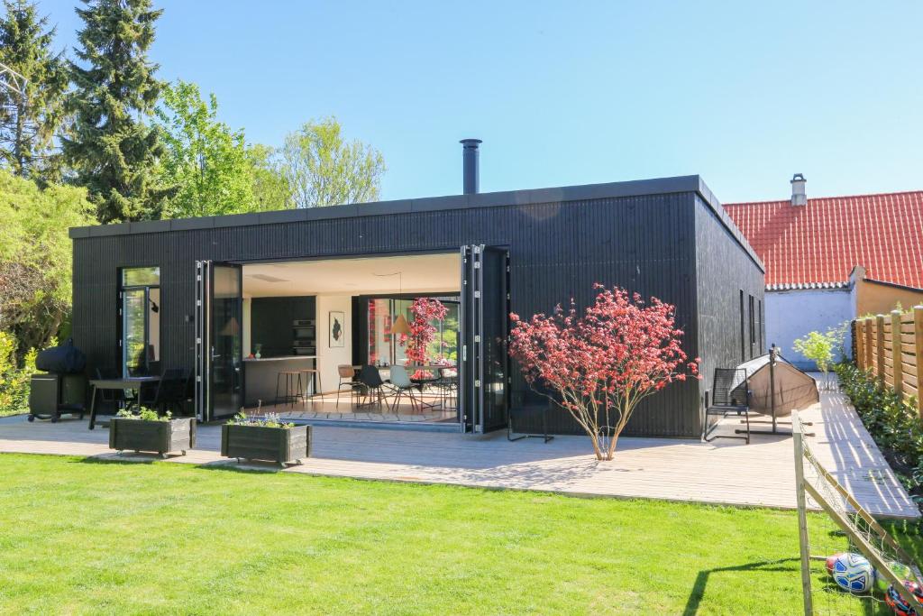 Modern architecture atrium house, Copenhague