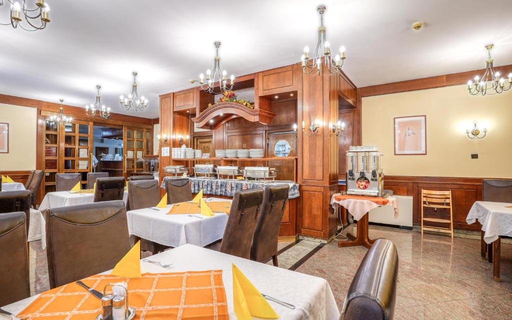 Restaurant, Hotel Erzsebet in Hévíz
