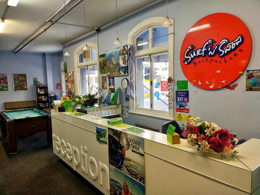 Facilities, Surf 'n' Snow Backpackers in Auckland