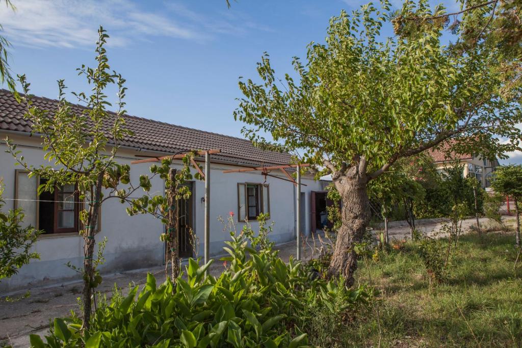 House with 2 bedrooms in Terzo di Mezzo with wonderful mountain view and furnished garden 20 km from the beach