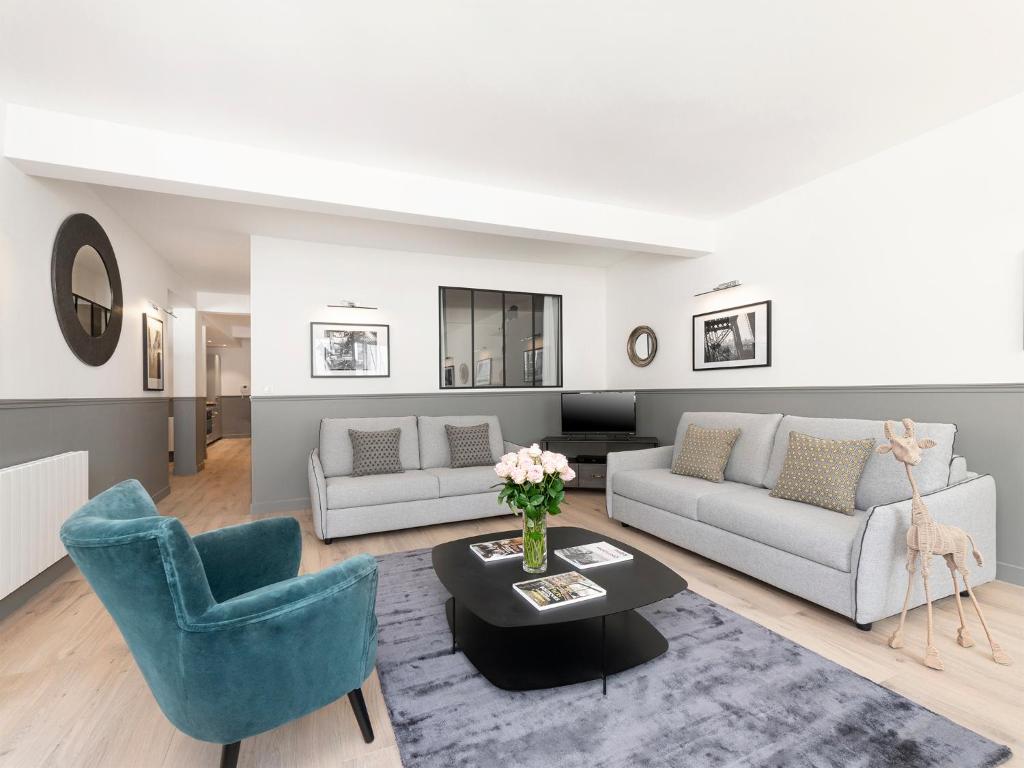 LivinParis - Luxury AC 3 Bedrooms Le Marais III - 5