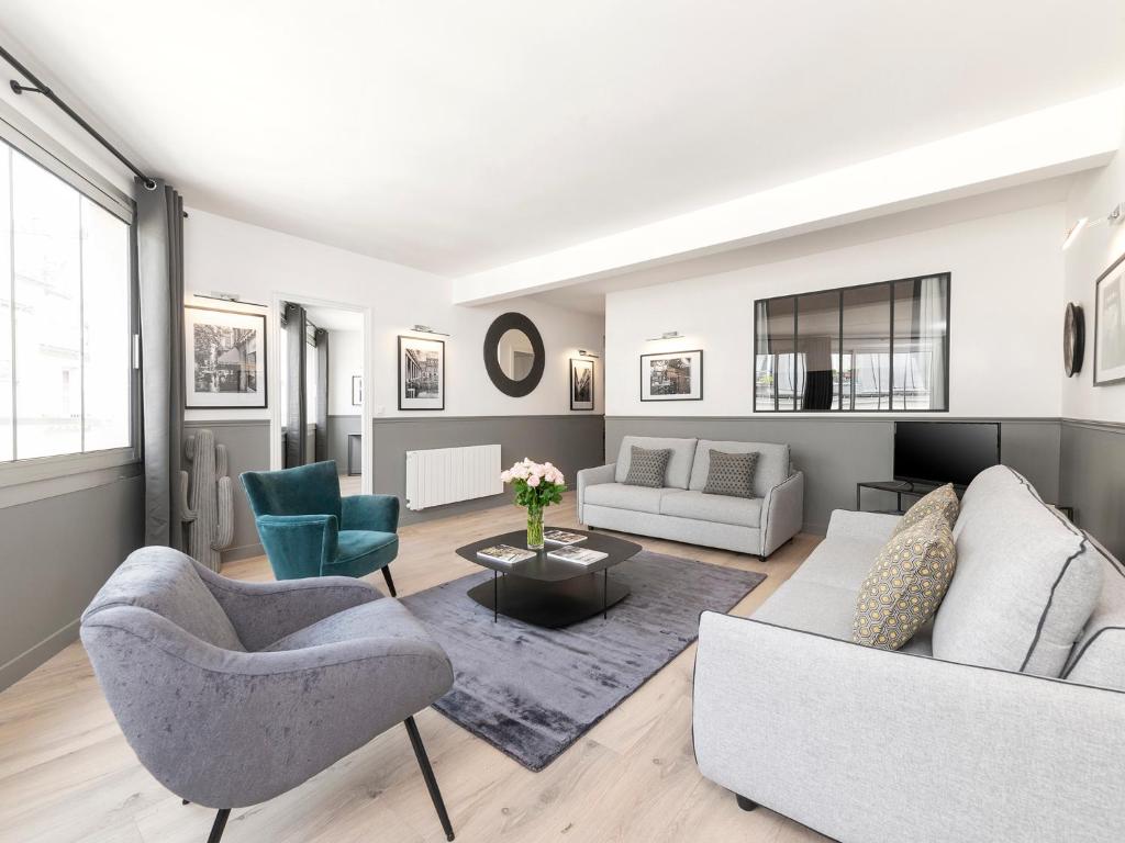 LivinParis - Luxury AC 3 Bedrooms Le Marais III - 4