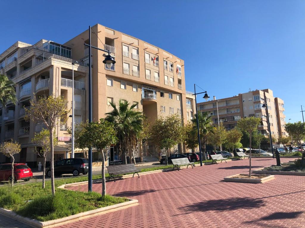 Apartamento Santa Pola The Guitar 300 m de la playa 전경