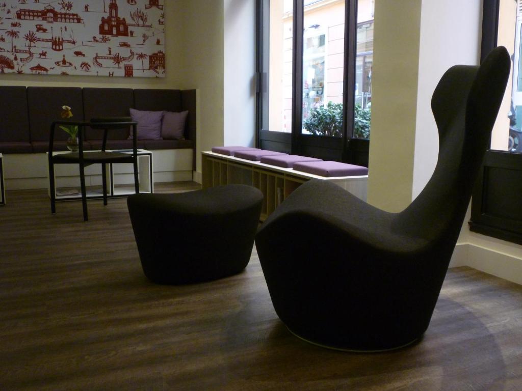 Lobby, Hotel de France in Quartier du Port