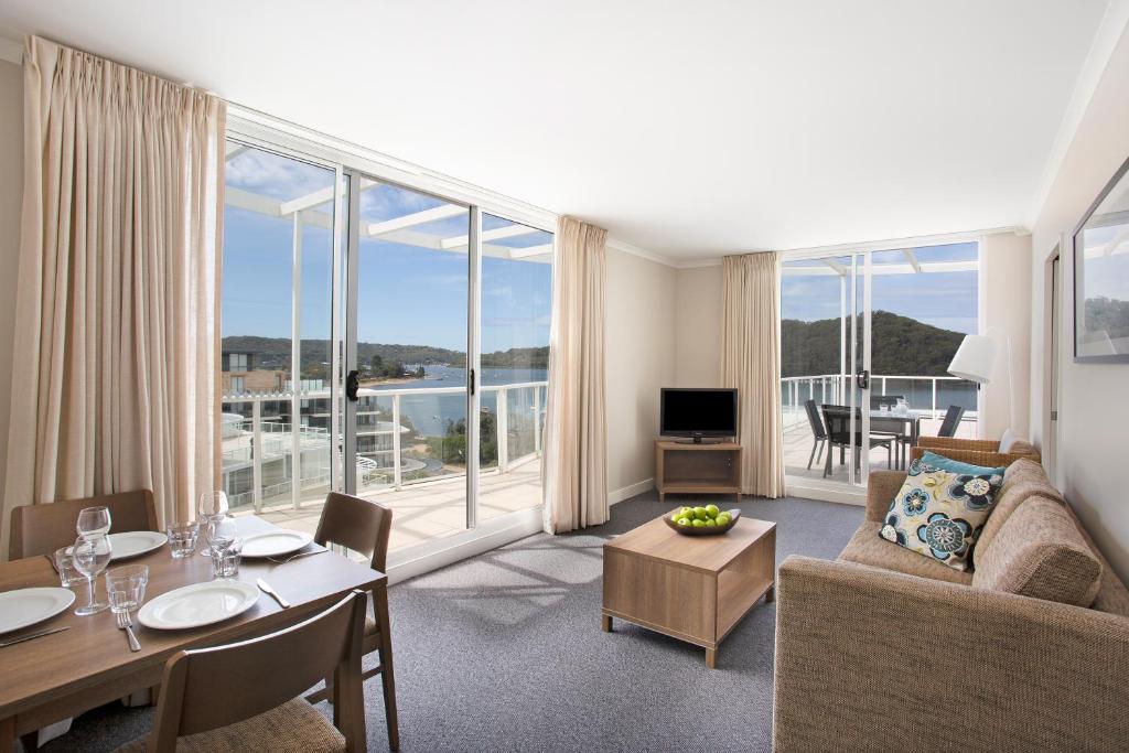 Balcony/terrace, Mantra Ettalong Beach in Central Coast