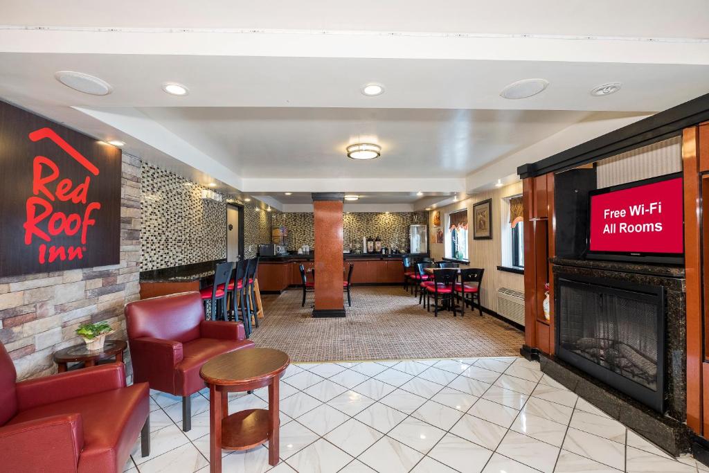 Red Roof Inn Hartford - Vernon フロント・ロビー