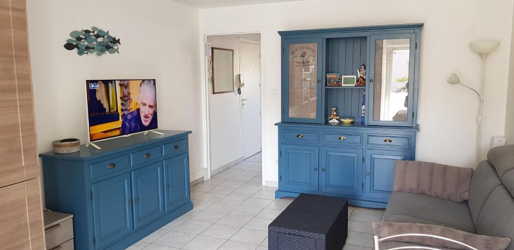 RESIDENCE LE NEULOS, T2 40m2 AVEC GARAGE PRIVE, 150 m de la mer, Avenue Roussillon Canet-Plage - 5