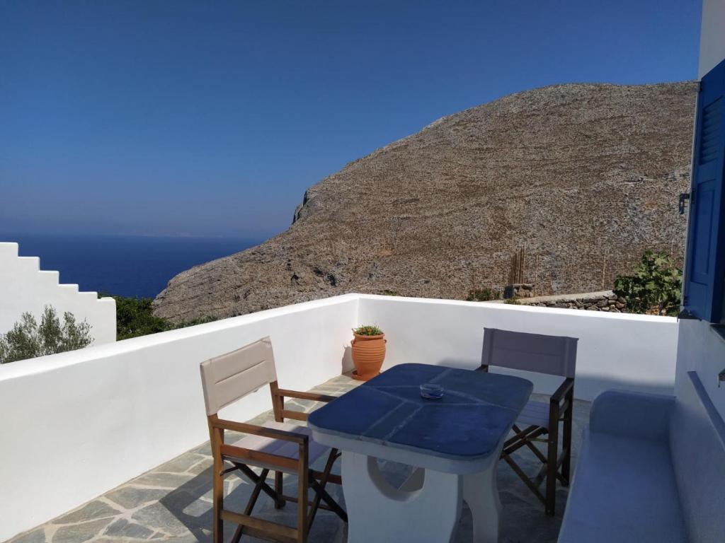 Cycladic houses in rural surrounding, Amorgos