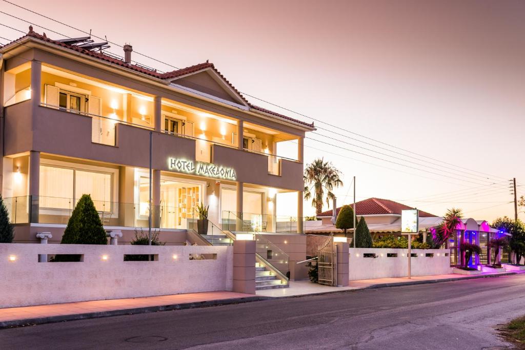 Macedonia — Hotel building in Kalamaki (Zakynthos), Ionian Islands