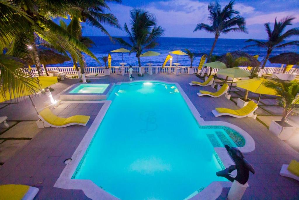 Hotel La Casona Beach en Monterrico, Guatemala opiniones, precios