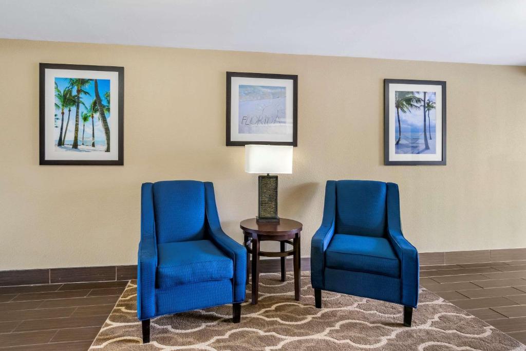 コンフォート イン ＆ スイーツ セント ピート クリアウォーター インターナショナル エアポート (Comfort Inn & Suites St. Pete - Clearwater International Airport) フロント・ロビー