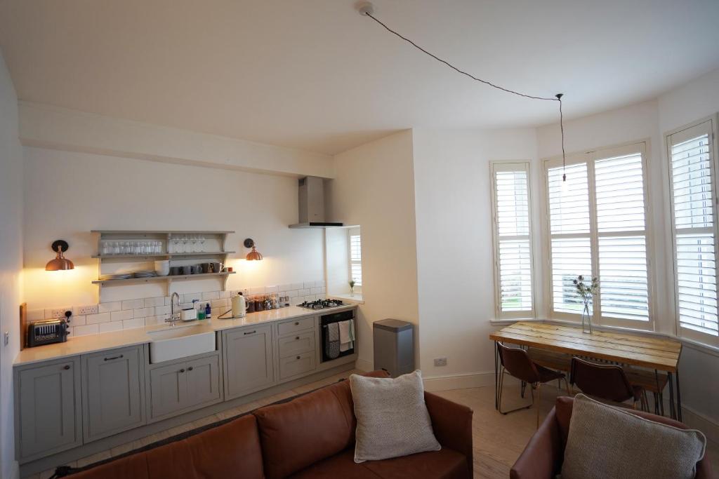 Beach house no2 with amazing sea views and private garden onto beach. photo