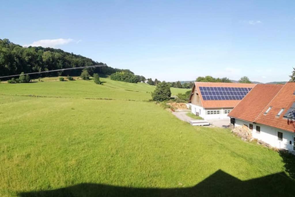 Ferienwohnung Leutkirch offen hell hoch schöne Aussicht - 2