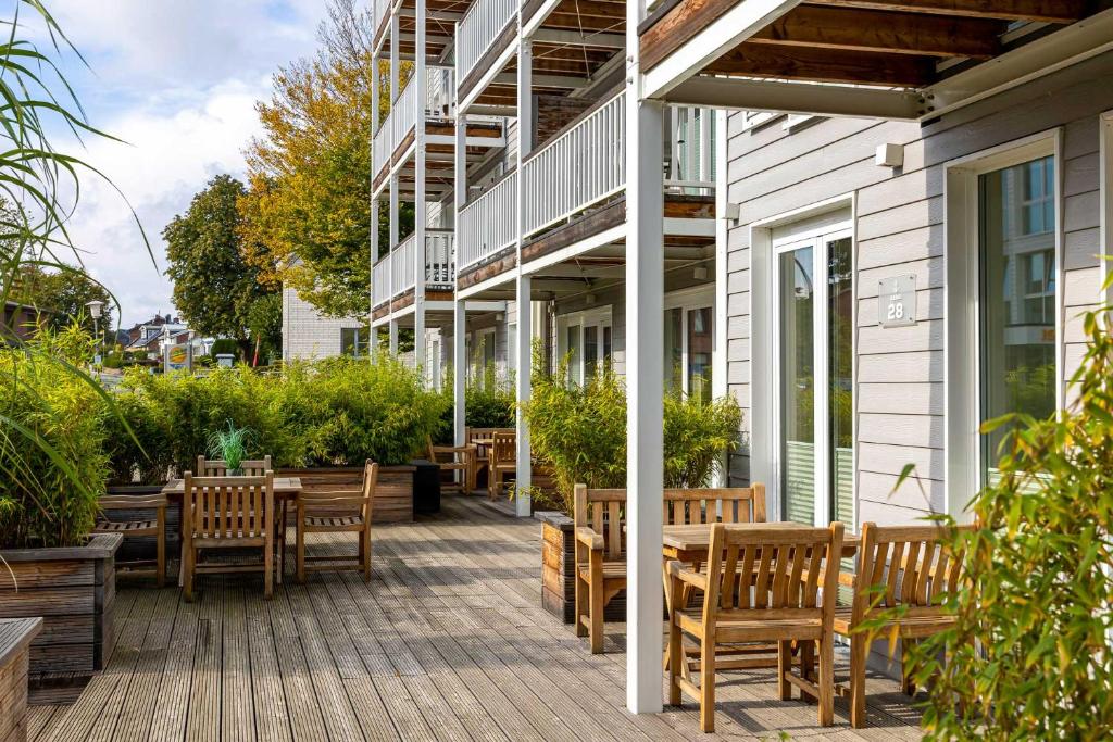Balcony/terrace, Hotel Meerzeit in Scharbeutz