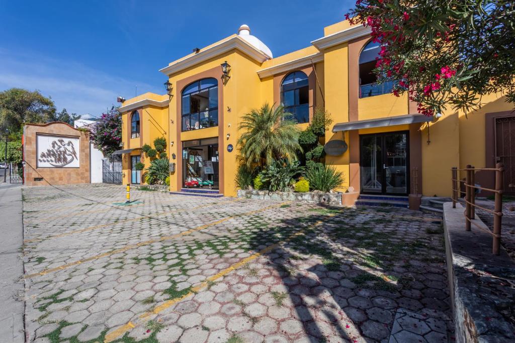 Lobby, Hotel Angel Inn in Oaxaca