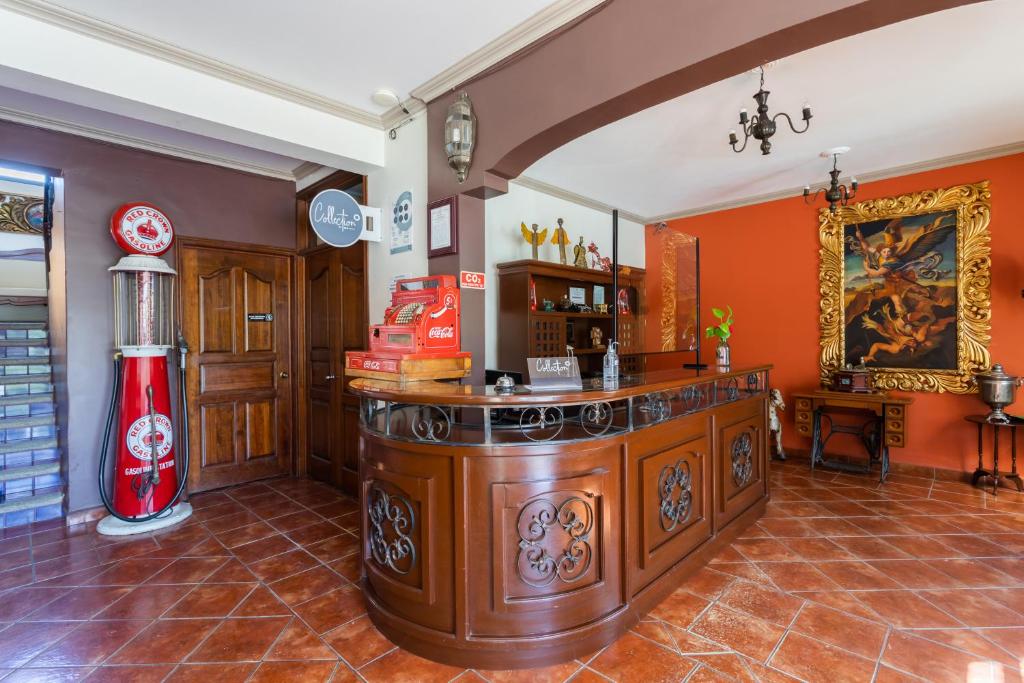 Kitchen, Hotel Angel Inn in Oaxaca