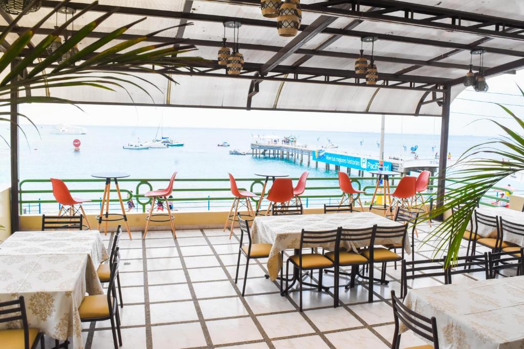 Balcony/terrace, Blue Bay Hotel in Salinas