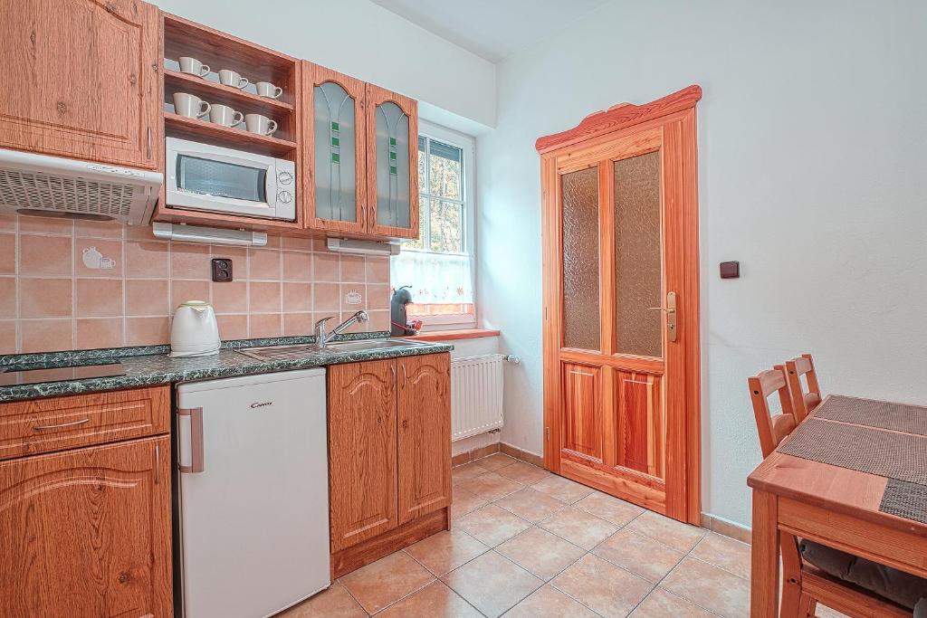 Kitchen, Apartments White - Hill in Cerny Dul