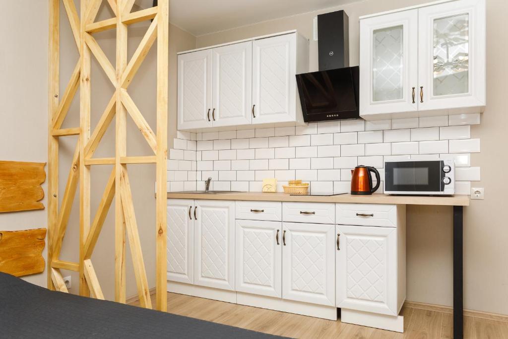 Kitchen, EtazhiDaily at Yumasheva in Yekaterinburg