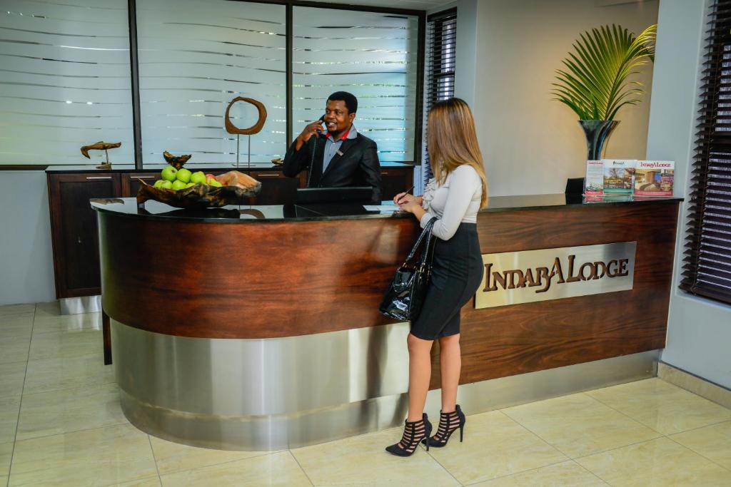 Indaba Lodge Richards Bay フロント・ロビー