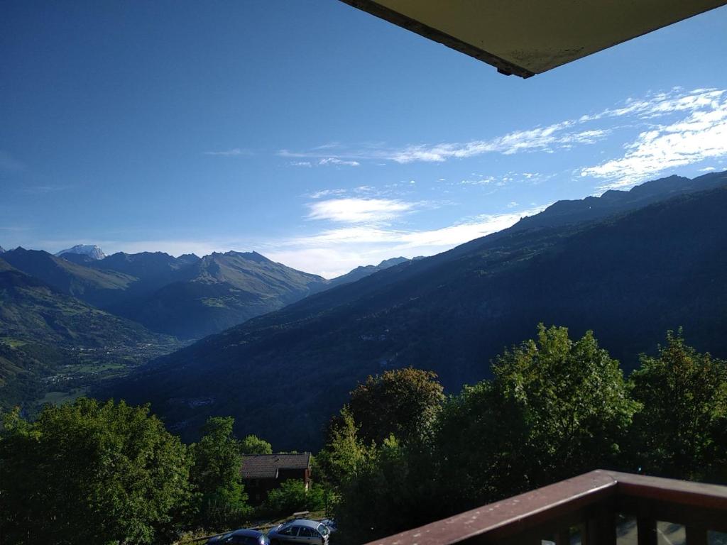 Montchavin La Plagne, pistes 50m, balcon vue Mont Blanc - 4