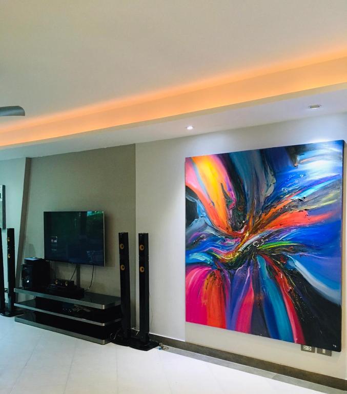 共用ラウンジ/TVエリア