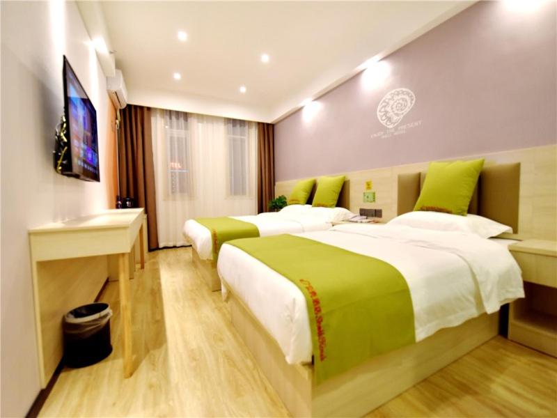Shell Hotel Hefei Heping Road Shuguang Cinema East Qili Metro Station photo