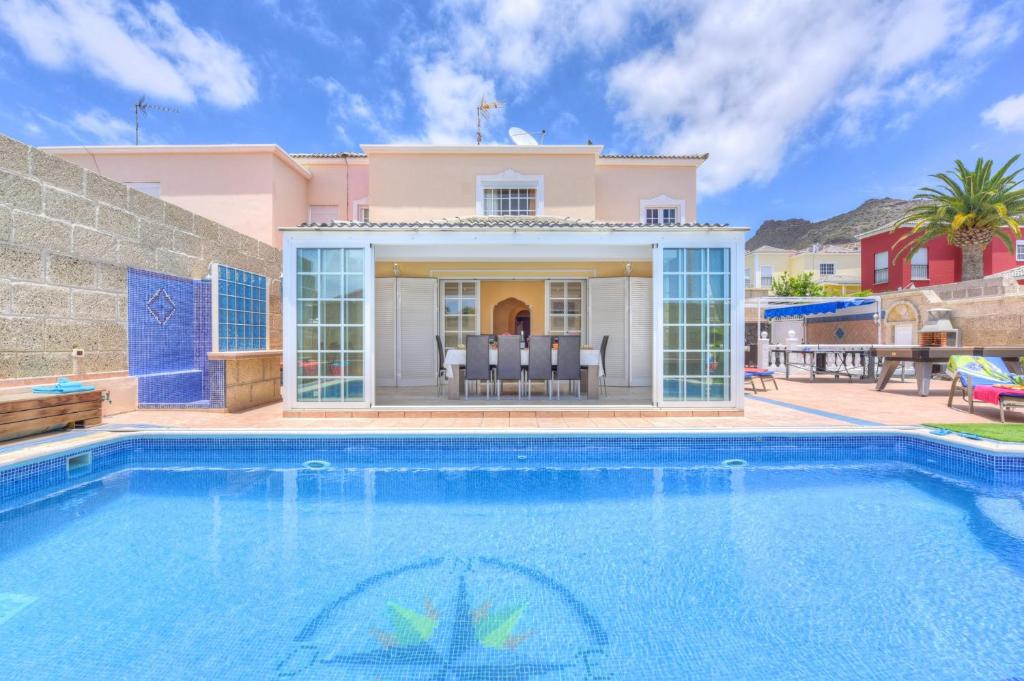 Villa Teide Sol con piscina climatizada, Playa Fañabe, Costa Adeje - 5