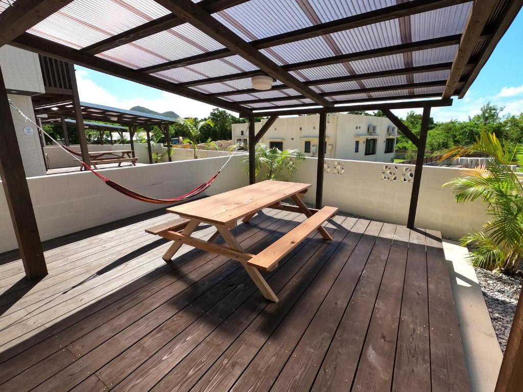 Balcony/terrace, Condominium Churaumi Village in Okinawa Main island