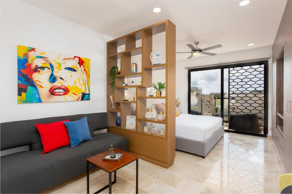 Studio bahay 42 a 1 min de la playa y 5ta av - 5