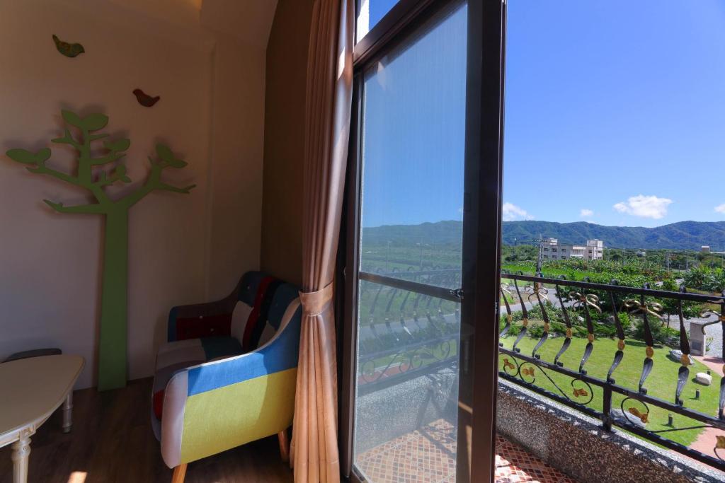 Balcony/terrace, Floral Land B&B in Hualien