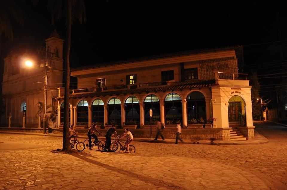Entrance, Hotel Plaza Copan in Copan Ruinas