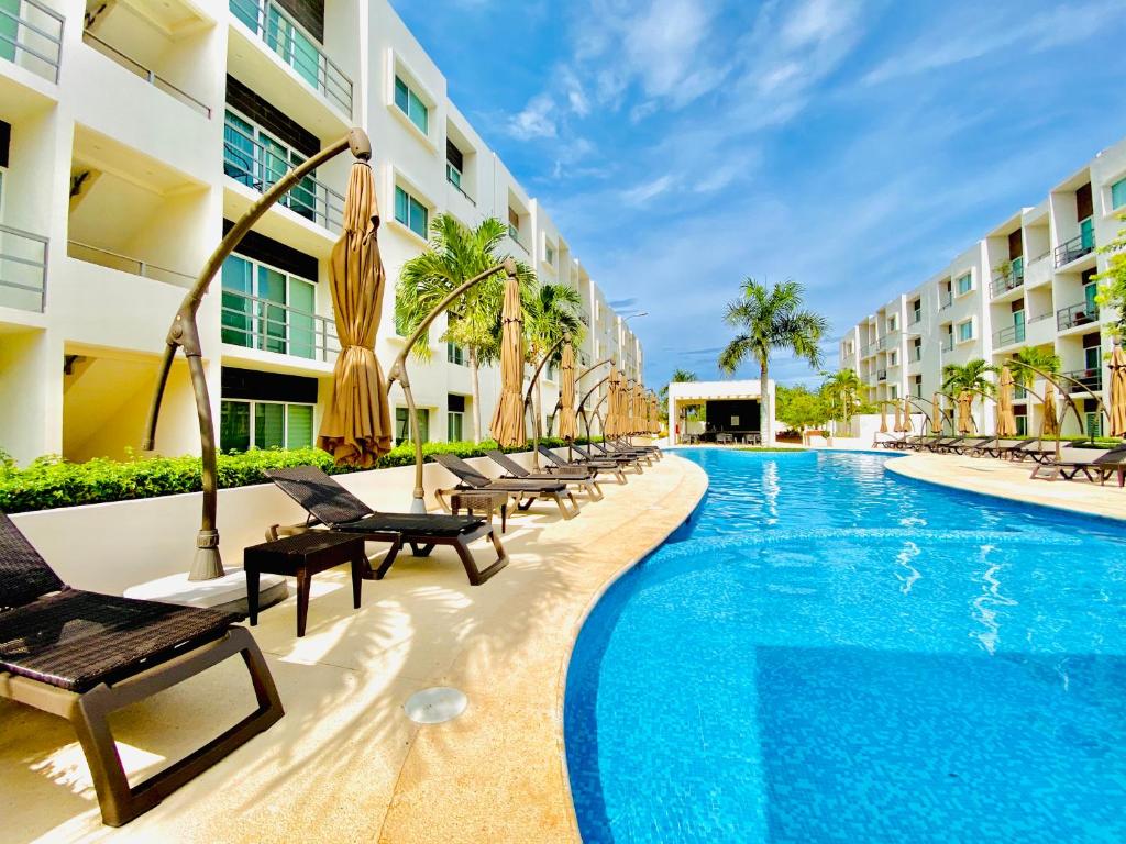Encanto con 2 habitaciones en Long island, Cancún