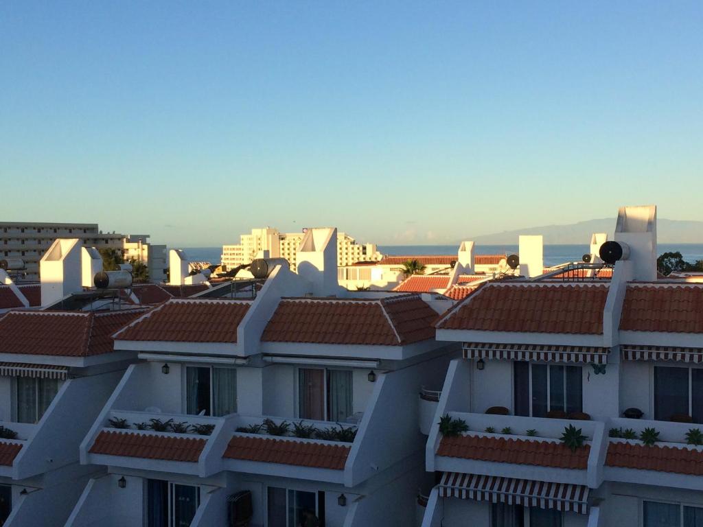 2 bedrooms appartement at Arona 600 m away from the beach with sea view shared pool and furnished ba photo